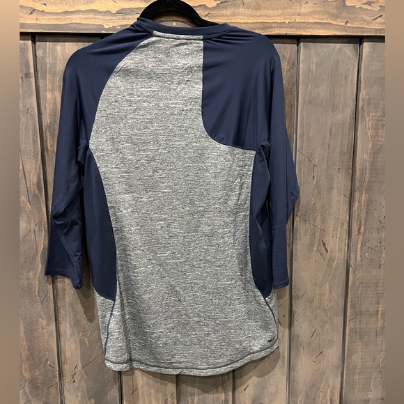 New balance 3/4 sleeve dri fit athletic baseball t-shirt - Picture 3 of 3